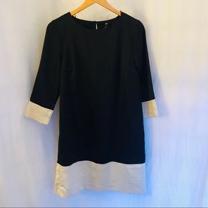 H&M Black & Cream Dress